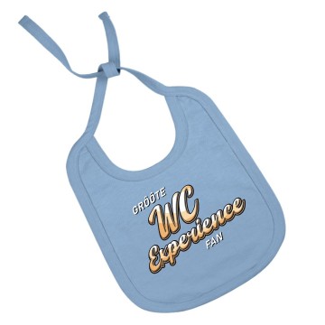 Blauw slabbetje groote fan 0