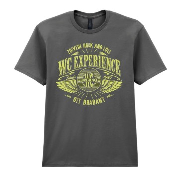 Donkergrijs vintage shirt