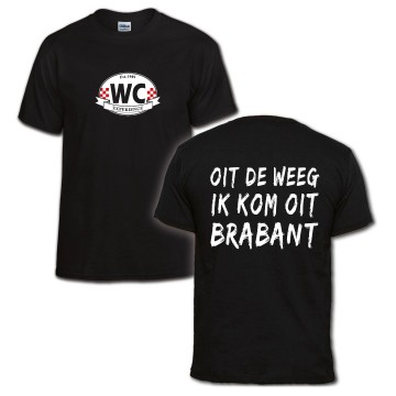 Oit de weeg voor  en achterkant